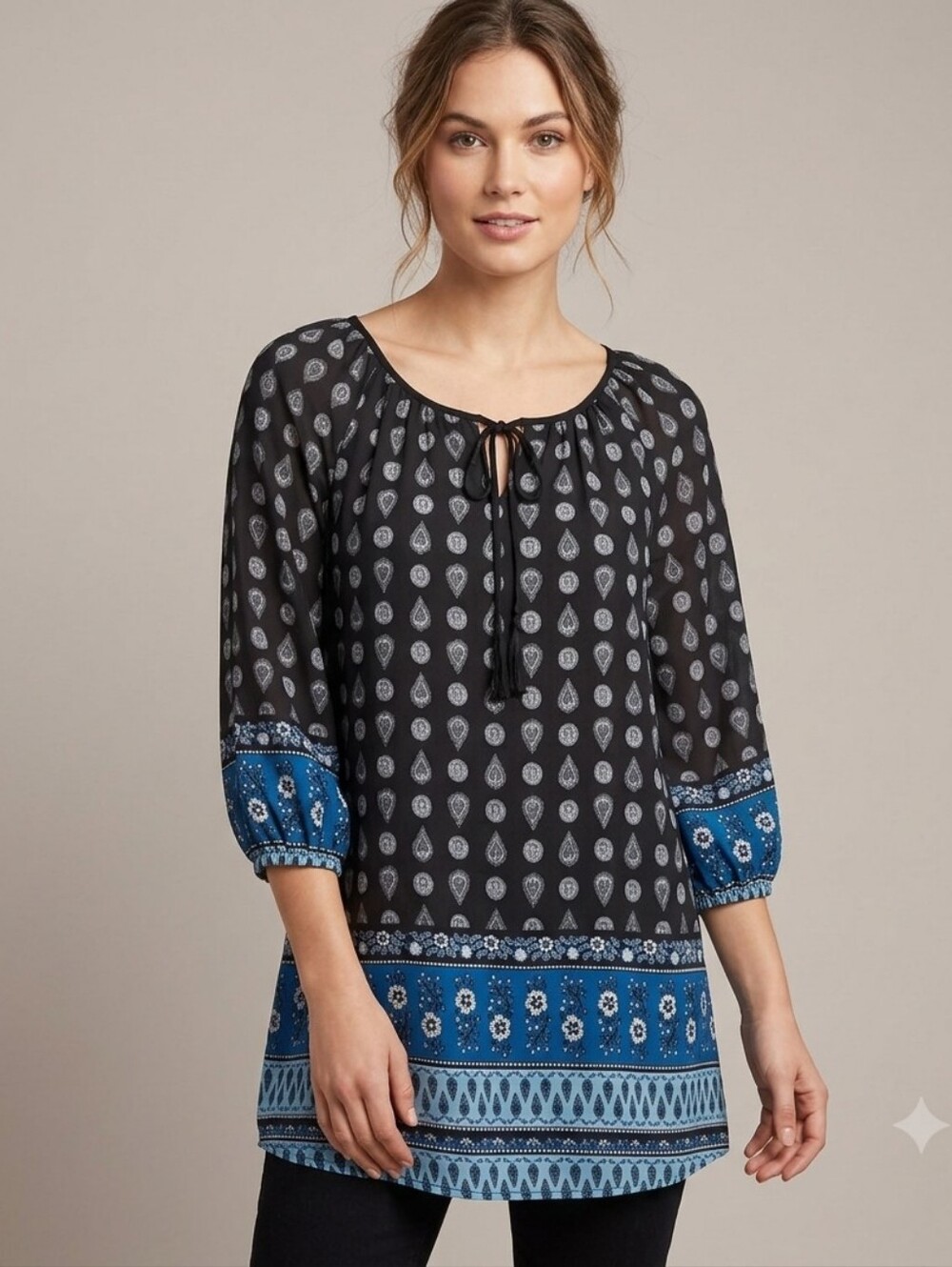 Boho blouse By Style&co